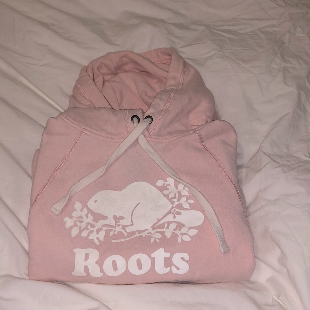 Roots Original Kanga Light Pink Hoodie